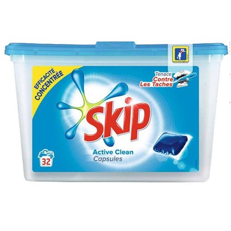 Skip Lessive Active Clean X32 Tabs